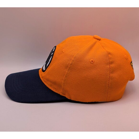 Dragon Ball Z Kanji Master Roshi Turtle School Orange Strap Back Hat Cap - Picture 3 of 4